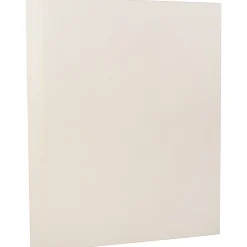 JAM Paper Card Stock<Strathmore 80 lb. Cardstock Paper, 8.5" x 11", Natural White, 250 Sheets/Ream (301115B)