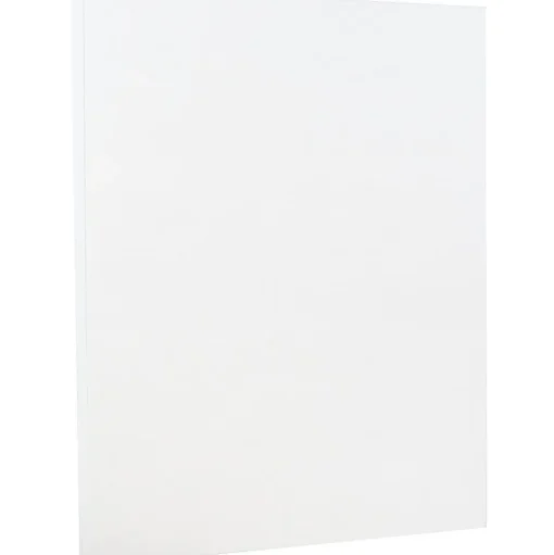 JAM Paper Card Stock<Strathmore 80 lb. Cardstock Paper, 8.5" x 11", Bright White, 50 Sheets/Pack (301005)