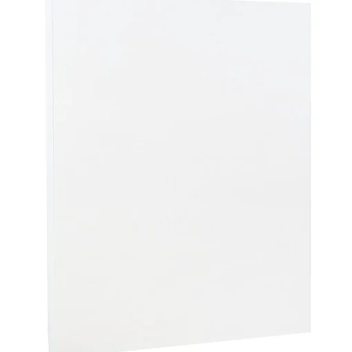 JAM Paper Resume Paper<® Strathmore 24lb Paper, 8.5 x 11, Bright White Laid, 500 Sheets/Ream (300420B)