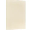 JAM Paper Card Stock<® Vellum Bristol 67lb Cardstock, 11 x 17 Tabloid Coverstock, Ivory, 50 Sheets/Pack (16932837)