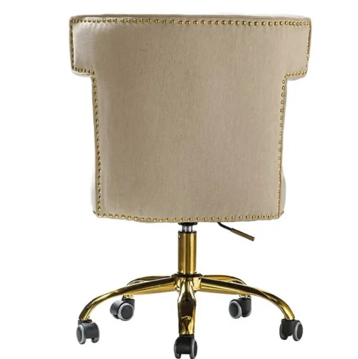 Karat Home Office Chairs<Armless Polyester Swivel Task Chair, Tan (OFM0001-TAN)