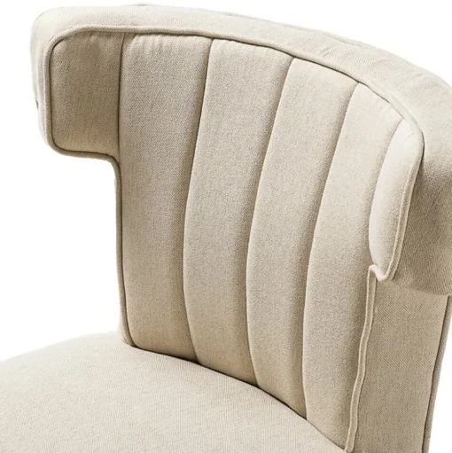 Karat Home Office Chairs<Armless Polyester Swivel Task Chair, Tan (OFM0001-TAN)