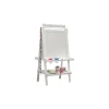 KidKraft Dry Erase<Deluxe Dry/Wet Erase Easel, 48", White Wood (62040)