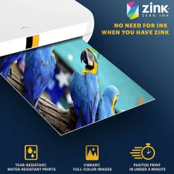 Kodak Photo Paper<Zink Premium Photo Paper, 2" x 3", 100 Sheets/Pack (RODZ2X3100)
