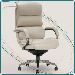 La-Z-Boy Ergonomic Chairs<Aberdeen Bonded Leather Executive Chair, (LF51122)