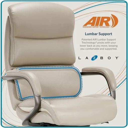 La-Z-Boy Ergonomic Chairs<Aberdeen Bonded Leather Executive Chair, (LF51122)