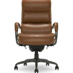 La-Z-Boy Ergonomic Chairs<Aberdeen Ergonomic Bonded Leather Swivel Computer and Desk Chair, (51545-CAM)