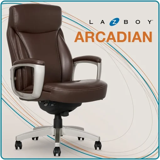 La-Z-Boy Ergonomic Chairs<Arcadian Bonded Leather Executive Chair, (60008)