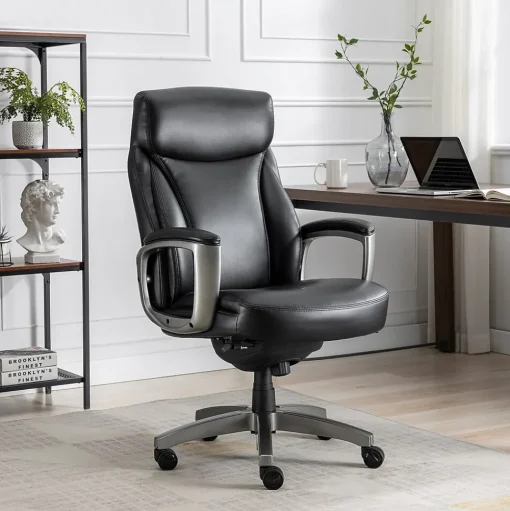La-Z-Boy Ergonomic Chairs<Arcadian Bonded Leather Executive Chair, (60009)