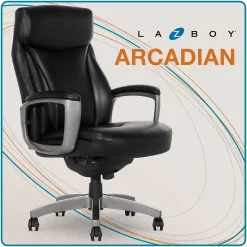 La-Z-Boy Ergonomic Chairs<Arcadian Bonded Leather Executive Chair, (60009)