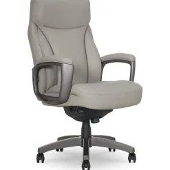 La-Z-Boy Office Chairs<Arcadian Ergonomic Bonded Leather Swivel Executive Chair, Beige (60008-BGE)