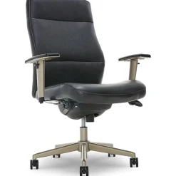 La-Z-Boy Office Chairs<Baylor Ergonomic Faux Leather Swivel Executive Chair, Black (CHR10085B)