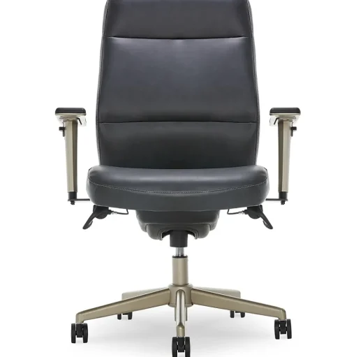 La-Z-Boy Office Chairs<Baylor Ergonomic Faux Leather Swivel Executive Chair, Black (CHR10085B)