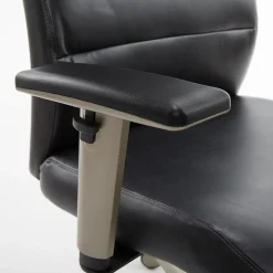 La-Z-Boy Office Chairs<Baylor Ergonomic Faux Leather Swivel Executive Chair, Black (CHR10085B)
