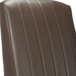 La-Z-Boy Office Chairs<Bennett Ergonomic Faux Leather Swivel Executive Chair, Brown (CHR10082C)