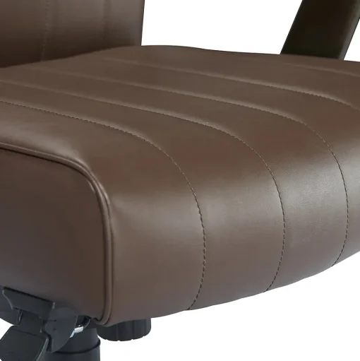 La-Z-Boy Office Chairs<Bennett Ergonomic Faux Leather Swivel Executive Chair, Brown (CHR10082C)
