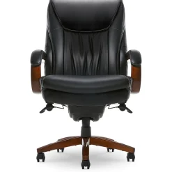 La-Z-Boy Office Chairs<Big & Tall Edmonton Ergonomic Bonded Leather Swivel Executive Chair, Black (45764A)