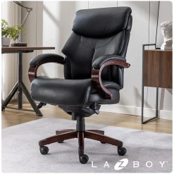 La-Z-Boy Ergonomic Chairs<Bradley Bonded Leather Executive Chair, (46089-CC)