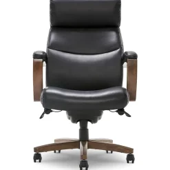 La-Z-Boy Office Chairs<Greyson Ergonomic Bonded Leather Swivel Executive Chair, Black (CHR10086B)