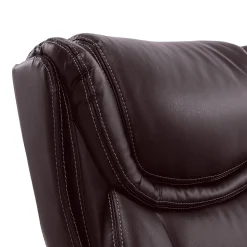 La-Z-Boy Ergonomic Chairs<Harnett Ergonomic Faux Leather Swivel Executive Chair, Coffee (46253B)