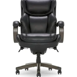 La-Z-Boy Office Chairs<Harnett Ergonomic Faux Leather Swivel Executive Chair, Black (46253A)