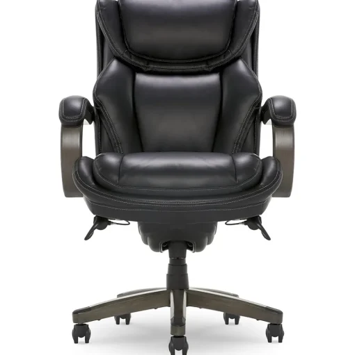 La-Z-Boy Office Chairs<Harnett Ergonomic Faux Leather Swivel Executive Chair, Black (46253A)