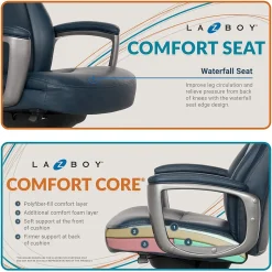 La-Z-Boy Ergonomic Chairs<Leather Executive Chair, (51447)