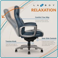 La-Z-Boy Ergonomic Chairs<Leather Executive Chair, (51447)