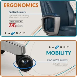 La-Z-Boy Ergonomic Chairs<Leather Executive Chair, (51447)