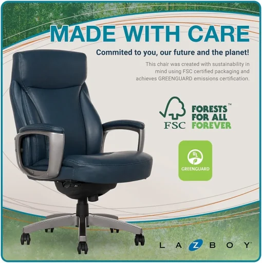 La-Z-Boy Ergonomic Chairs<Leather Executive Chair, (51447)
