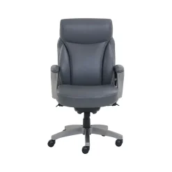 La-Z-Boy Office Chairs<Leather Swivel Executive Chair, Gray (51446XX)