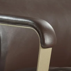 La-Z-Boy Office Chairs<Melrose Ergonomic bonded Leather Swivel Executive Chair, Brown (CHR10084C)