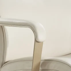 La-Z-Boy Office Chairs<Melrose Ergonomic bonded Leather Swivel Executive Chair, White (CHR10084B)