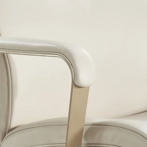 La-Z-Boy Office Chairs<Melrose Ergonomic bonded Leather Swivel Executive Chair, White (CHR10084B)