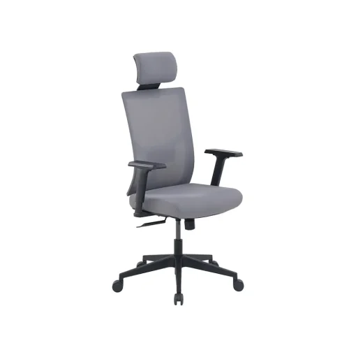 La-Z-Boy Office Chairs<Mesh Back Molded Foam Computer and Desk Chair, Gray (51448)