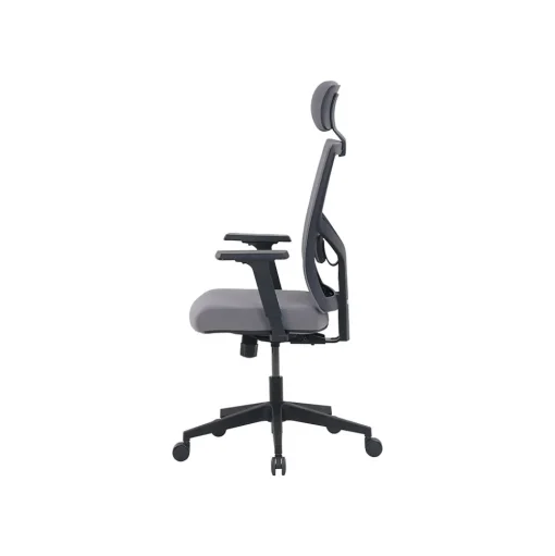 La-Z-Boy Office Chairs<Mesh Back Molded Foam Computer and Desk Chair, Gray (51448)