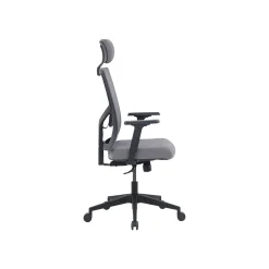 La-Z-Boy Office Chairs<Mesh Back Molded Foam Computer and Desk Chair, Gray (51448)