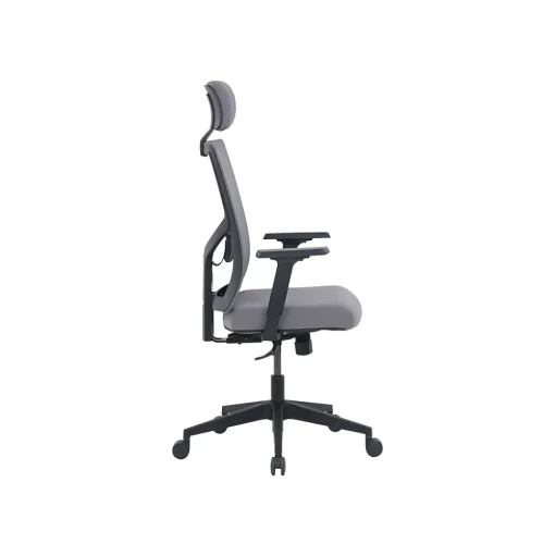 La-Z-Boy Office Chairs<Mesh Back Molded Foam Computer and Desk Chair, Gray (51448)