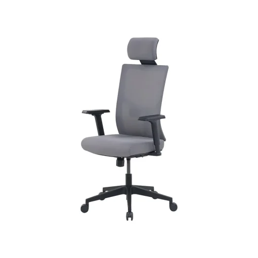La-Z-Boy Office Chairs<Mesh Back Molded Foam Computer and Desk Chair, Gray (51448)