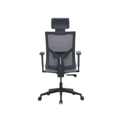 La-Z-Boy Office Chairs<Mesh Back Molded Foam Computer and Desk Chair, Gray (51448)