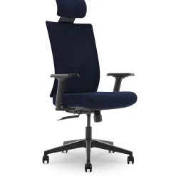 La-Z-Boy Office Chairs<Mesh Swivel Executive Chair, Navy (51489-NVY)
