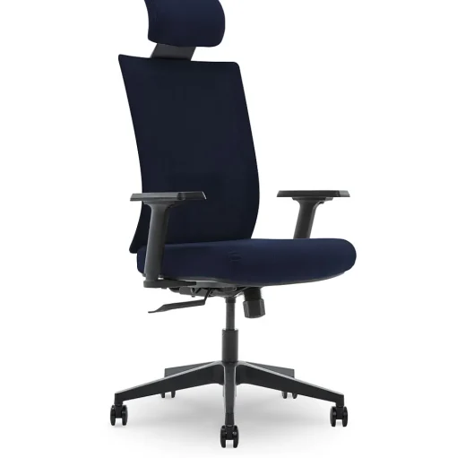 La-Z-Boy Office Chairs<Mesh Swivel Executive Chair, Navy (51489-NVY)