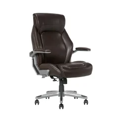 La-Z-Boy Ergonomic Chairs<Meyer Ergonomic Bonded Leather Swivel Executive Chair, (60082-BRN)
