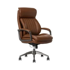La-Z-Boy Ergonomic Chairs<Nova Ergonomic Polyurethane Swivel Executive Chair, (52372-CBRN)