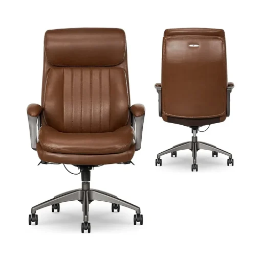 La-Z-Boy Ergonomic Chairs<Nova Ergonomic Polyurethane Swivel Executive Chair, (52372-CBRN)
