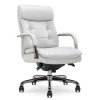 La-Z-Boy Office Chairs<Sonata Ergonomic Bonded Leather Swivel Executive Chair, Gray and Graphite (CCHR10014B)