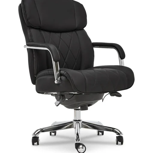 La-Z-Boy Ergonomic Chairs<Sutherland Ergonomic Faux Leather Swivel Computer and Desk Chair, (CHR10048A)