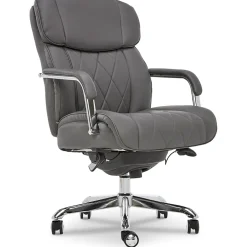 La-Z-Boy Ergonomic Chairs<Sutherland Ergonomic Faux Leather Swivel Computer and Desk Chair, (CHR10048B)