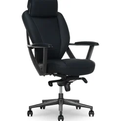 La-Z-Boy Office Chairs<Vannes Ergonomic Faux Leather Swivel Executive Chair, Black (60101-BLK)