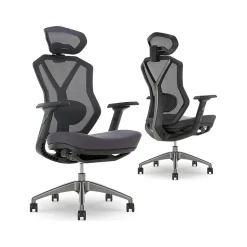 Lenovo Gaming Chairs<Legion Mesh Ergonomic Racing Gaming Chair, Dark Gray (52014DGRY)